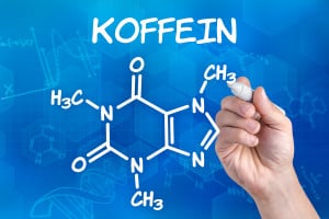 Koffein Molekül Strukturformel