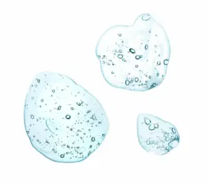 Hydrolyzed hyaluronic acid, hyaluronic acid drops close-up