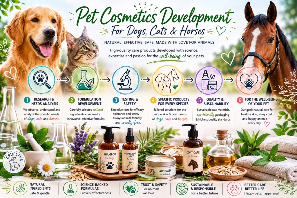 Pet Care Product Development: Why Animal Cosmetics Has Nothing to Do with Human Cosmetics